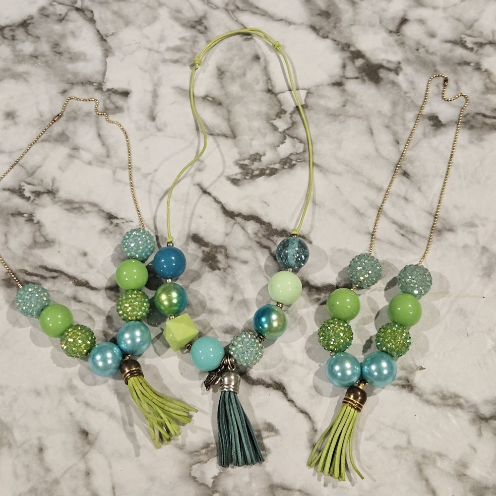 Mom‎ & 2 Daughters Matching Necklace Bundle – Adjustable Mom Necklace